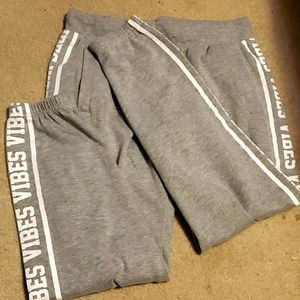 Rue 21 gray vibes Medium sweat pants